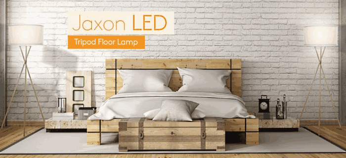 Brightech Jaxon LED Tripod Lamp