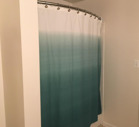 Small Curved Curtain Rod Off 79, Curved Shower Curtain Rod Installation