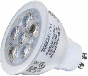 TORCHSTAR Dimmable MR16 GU10 LED Light Bulb Recessed Light