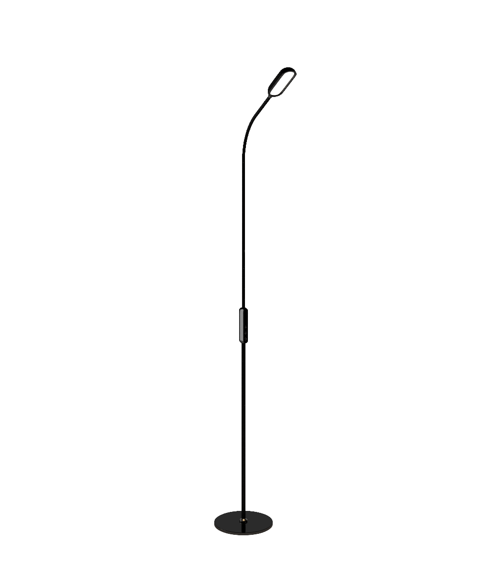 lustrat gooseneck led floor lamp